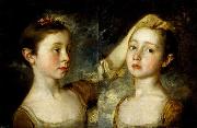 Thomas Gainsborough Mary and Margaret Gainsborough, the artist's daughters oil on canvas